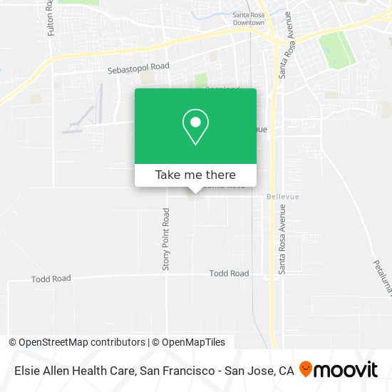 Elsie Allen Health Care map