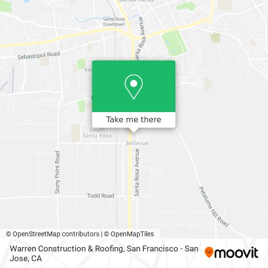 Mapa de Warren Construction & Roofing