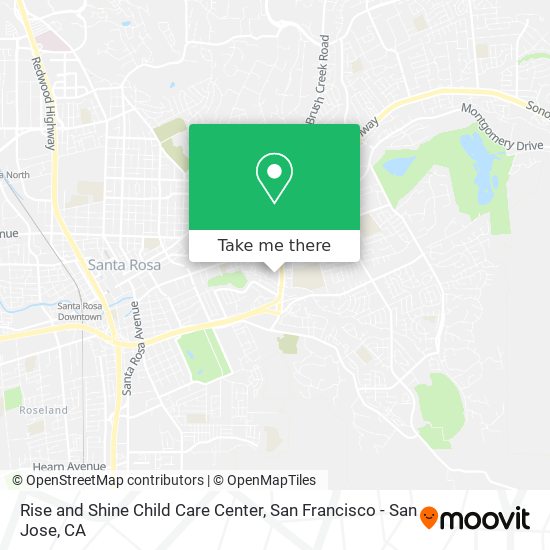 Mapa de Rise and Shine Child Care Center