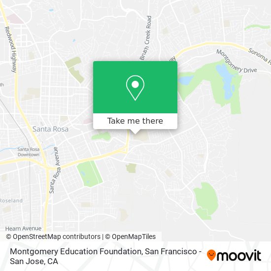 Mapa de Montgomery Education Foundation