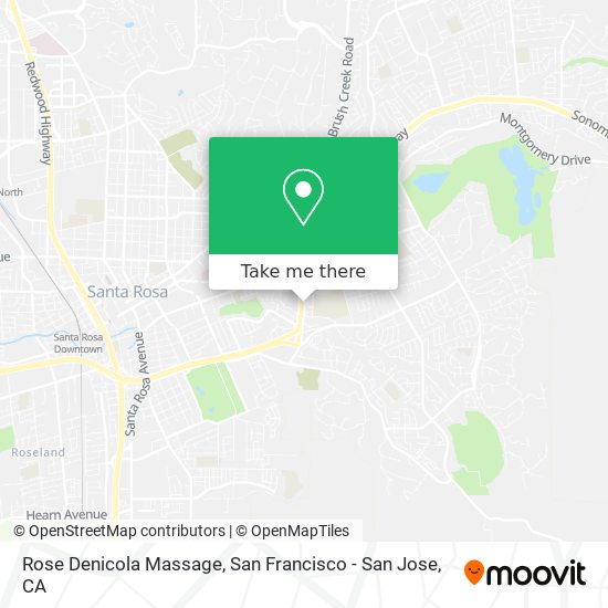 Rose Denicola Massage map