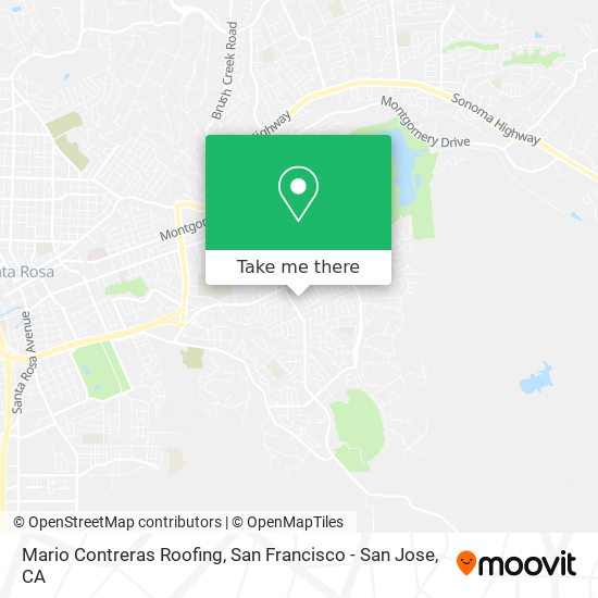 Mapa de Mario Contreras Roofing