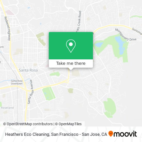 Heathers Eco Cleaning map