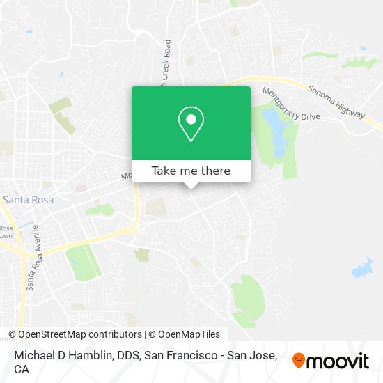 Michael D Hamblin, DDS map