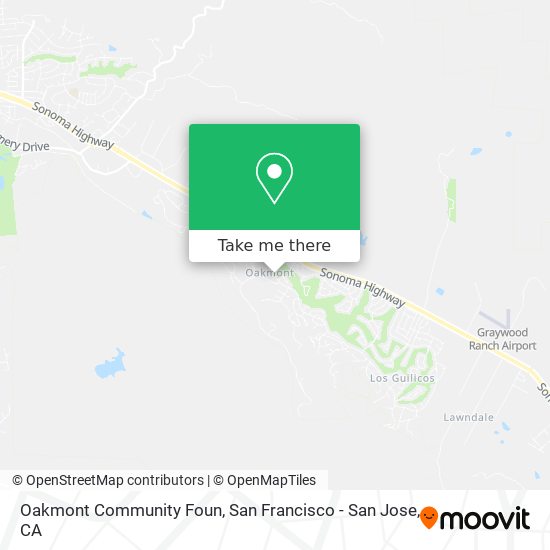 Mapa de Oakmont Community Foun