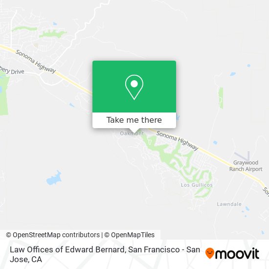 Law Offices of Edward Bernard map