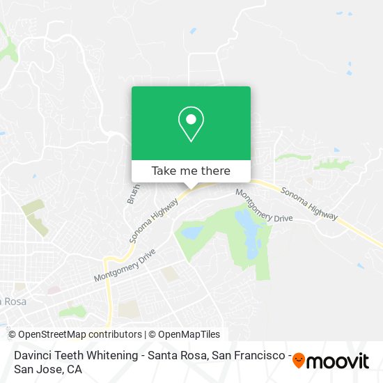 Davinci Teeth Whitening - Santa Rosa map