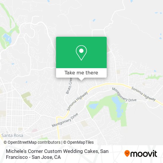 Mapa de Michele's Corner Custom Wedding Cakes