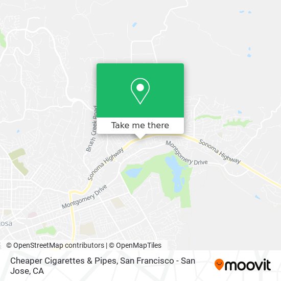 Mapa de Cheaper Cigarettes & Pipes