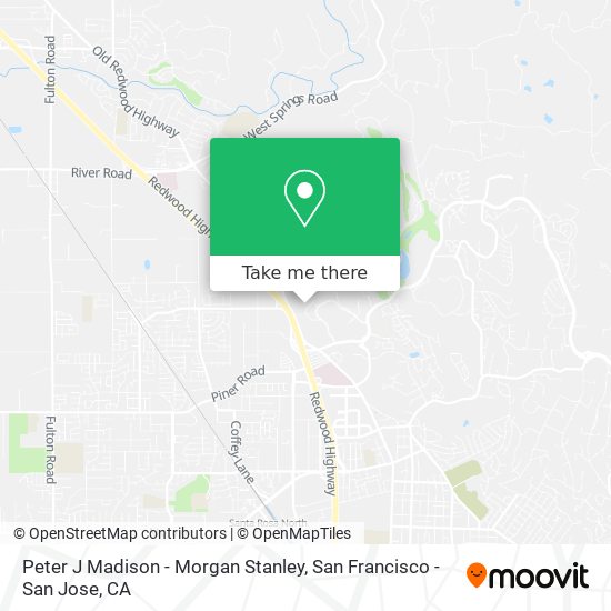 Peter J Madison - Morgan Stanley map