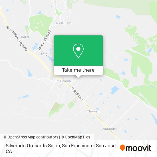 Mapa de Silverado Orchards Salon