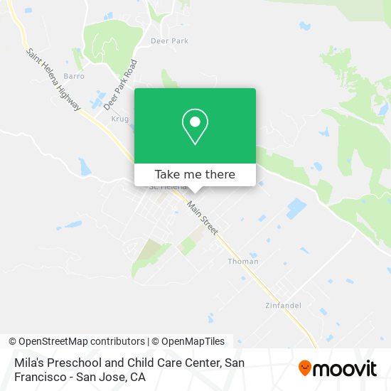 Mapa de Mila's Preschool and Child Care Center