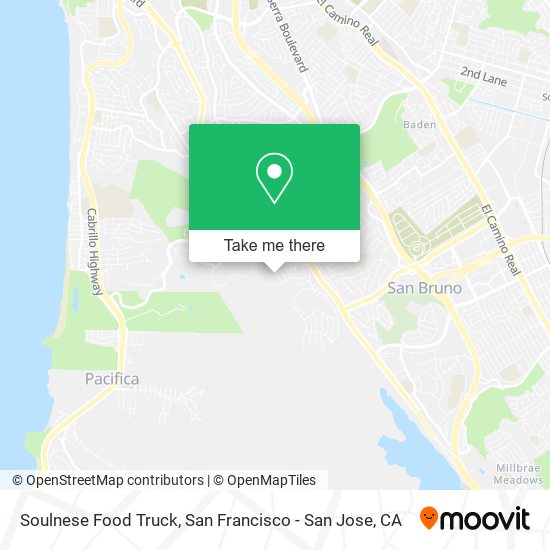 Soulnese Food Truck map