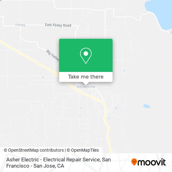 Asher Electric - Electrical Repair Service map