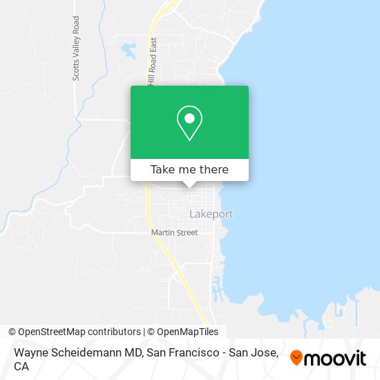 Wayne Scheidemann MD map