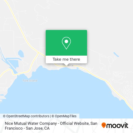 Nice Mutual Water Company - Official Website map