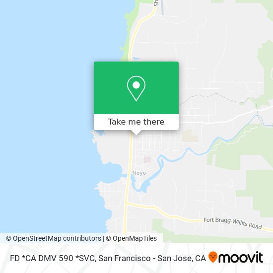 Mapa de FD *CA DMV 590 *SVC