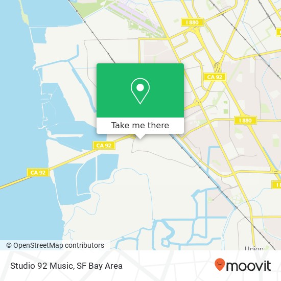 Studio 92 Music map