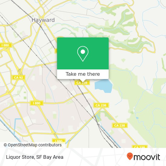 Mapa de Liquor Store