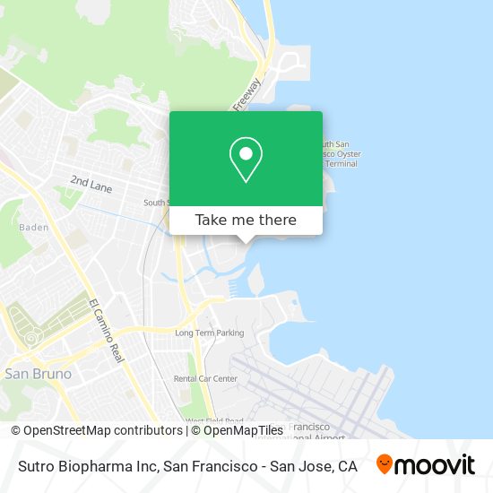 Sutro Biopharma Inc map