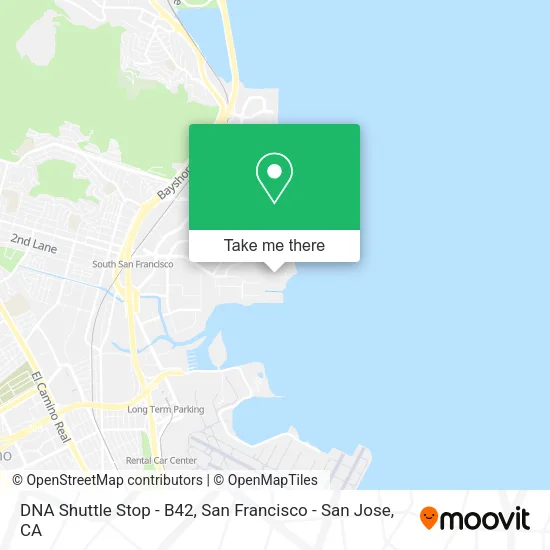 DNA Shuttle Stop - B42 map