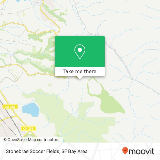 Stonebrae Soccer Fields map