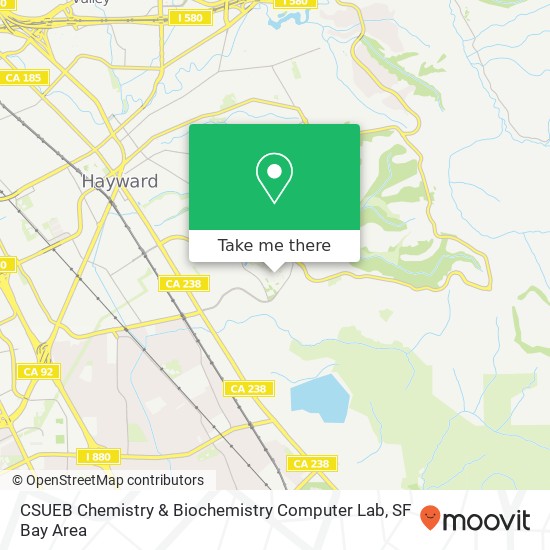 CSUEB Chemistry & Biochemistry Computer Lab map