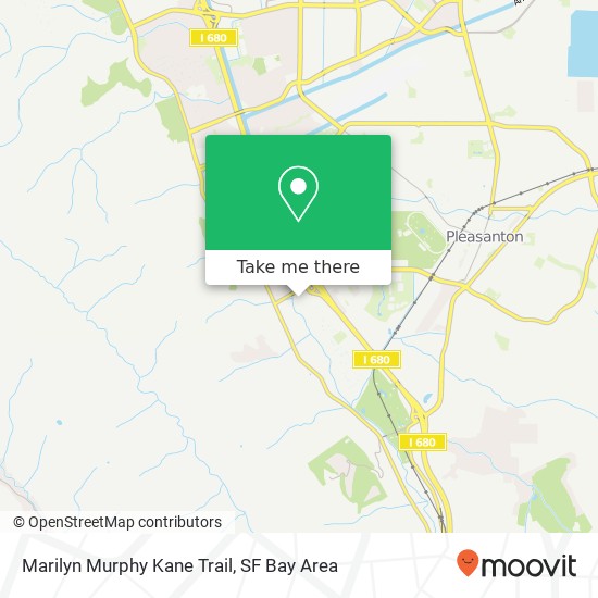 Mapa de Marilyn Murphy Kane Trail