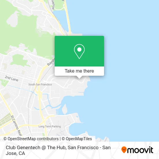 Club Genentech @ The Hub map