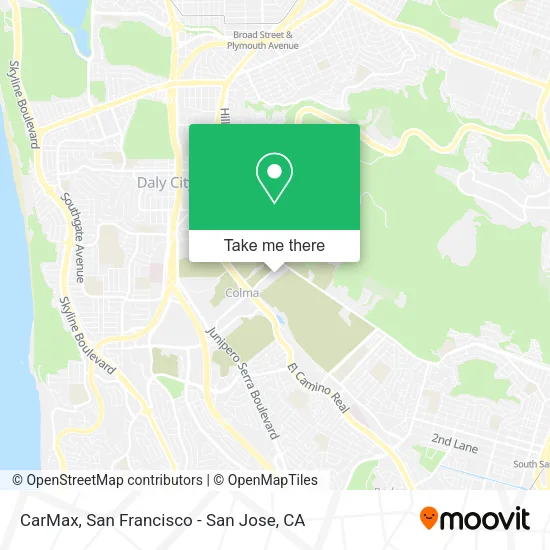 Mapa de CarMax