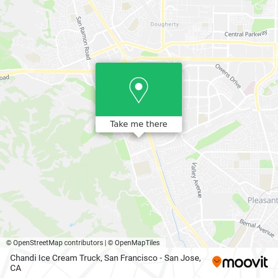 Chandi Ice Cream Truck map