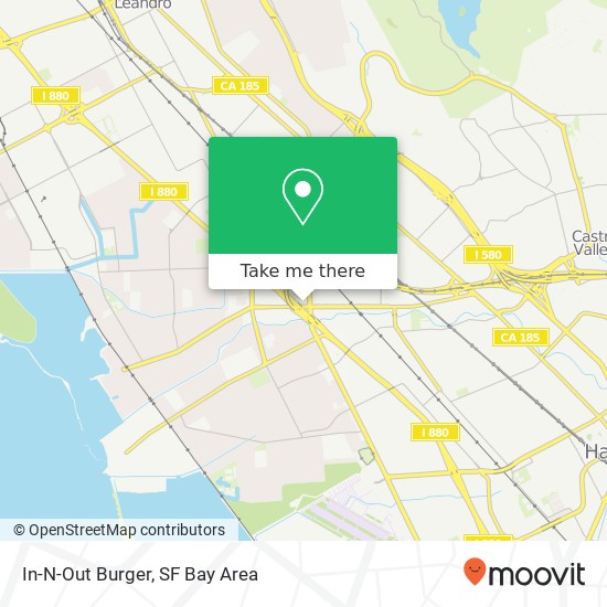 Mapa de In-N-Out Burger