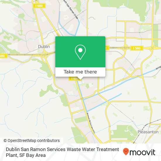 Mapa de Dublin San Ramon Services Waste Water Treatment Plant