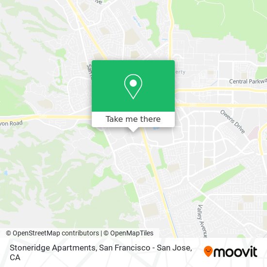 Mapa de Stoneridge Apartments