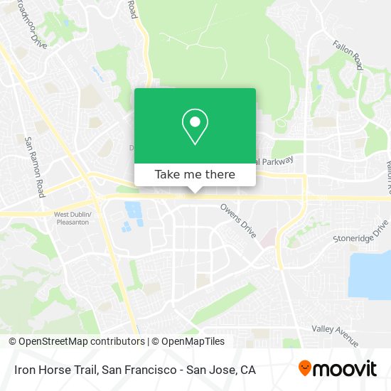 Iron Horse Trail map