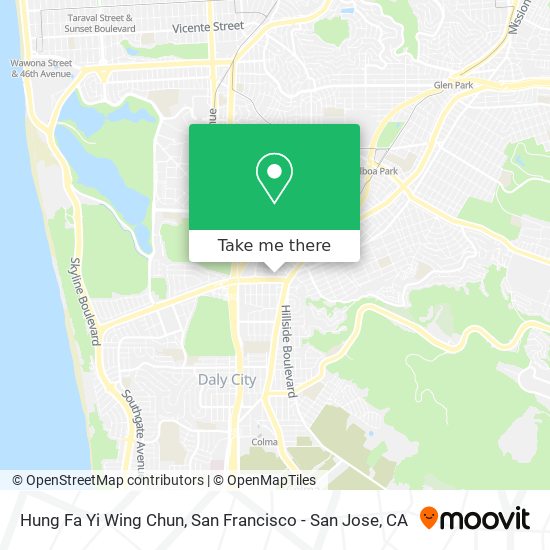 Mapa de Hung Fa Yi Wing Chun