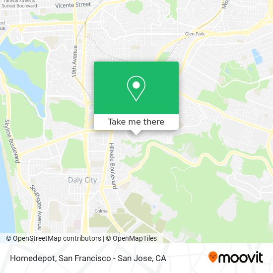 Homedepot map