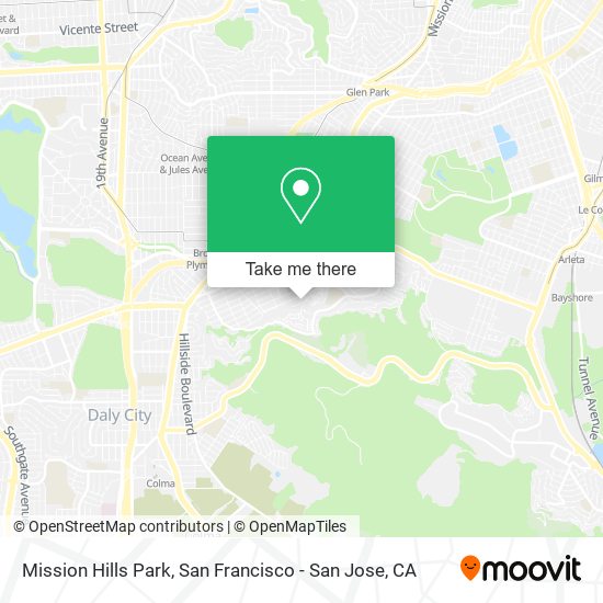 Mission Hills Park map