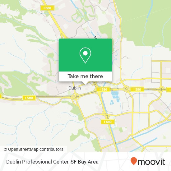 Dublin Professional Center map