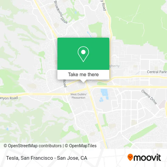 Mapa de Tesla