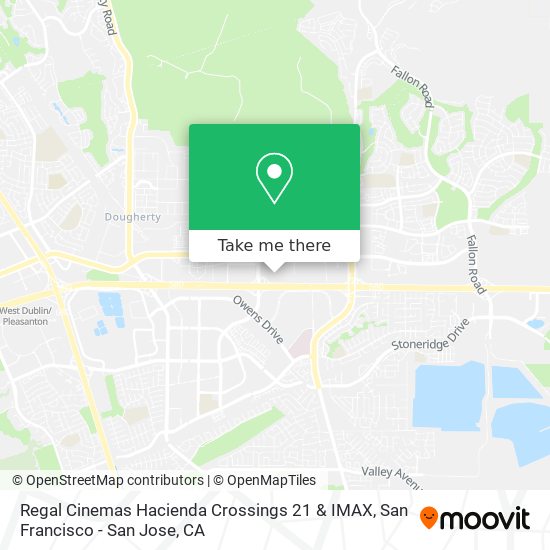 Regal Cinemas Hacienda Crossings 21 & IMAX map