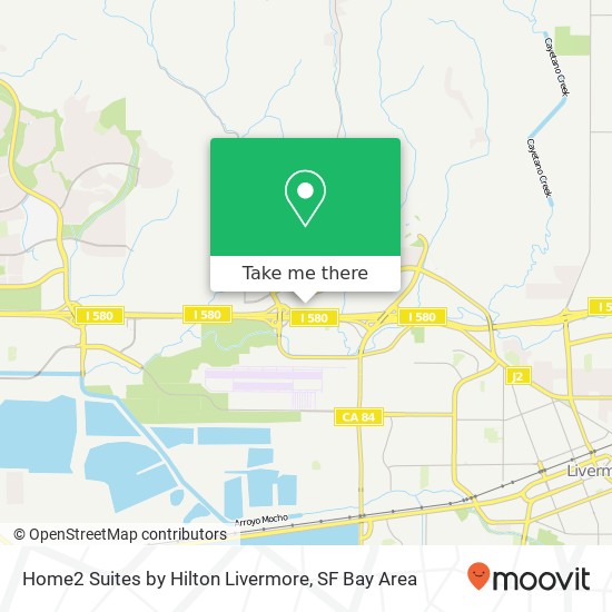 Mapa de Home2 Suites by Hilton Livermore