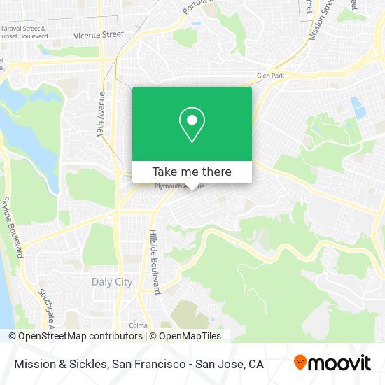 Mapa de Mission & Sickles