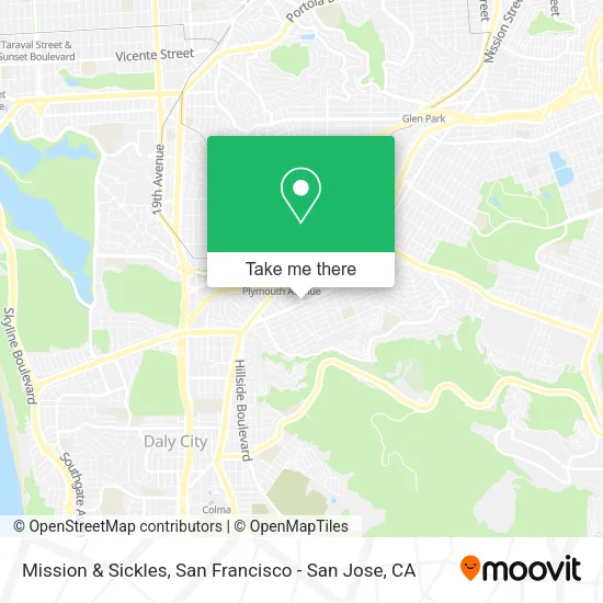 Mapa de Mission & Sickles