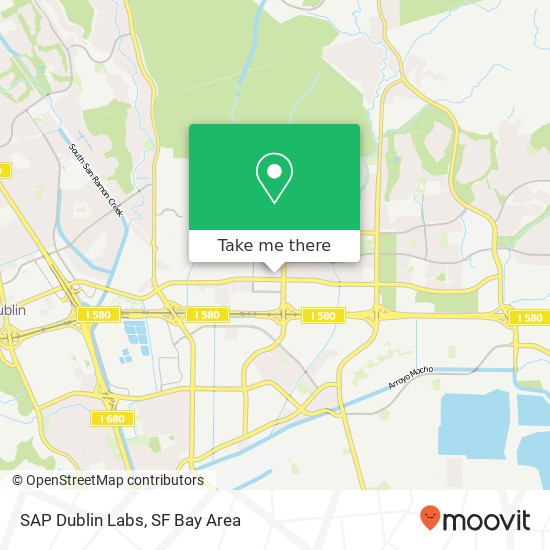 SAP Dublin Labs map