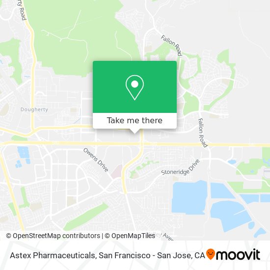 Astex Pharmaceuticals map