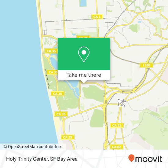 Holy Trinity Center map