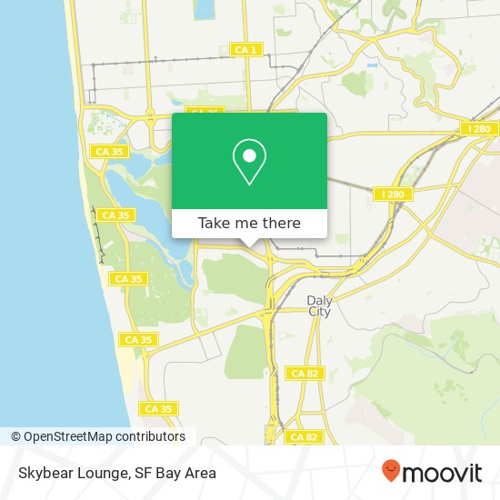 Mapa de Skybear Lounge
