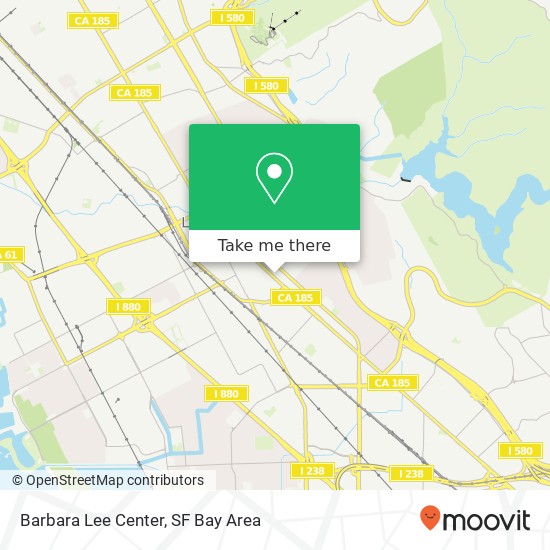 Barbara Lee Center map