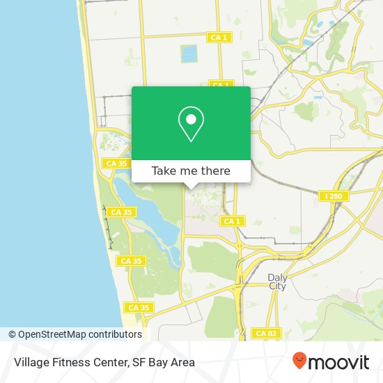 Mapa de Village Fitness Center